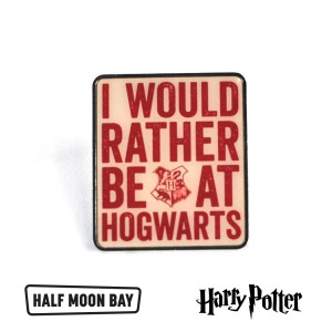 PBADHP22 Enamel Badge Harry Potter Hogwarts Slogan